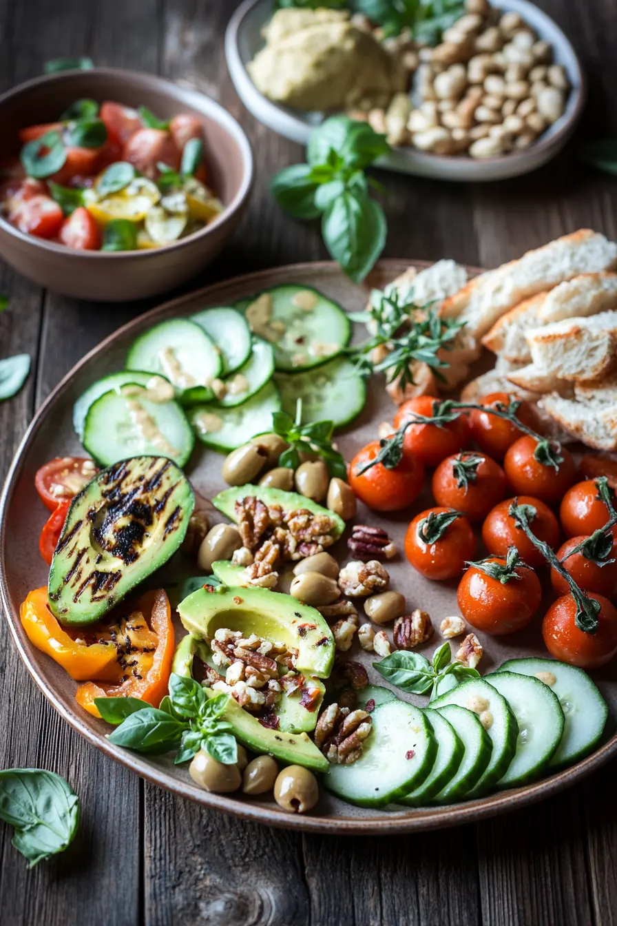 Savourez des aperitifs simples sans viande aux saveurs fraiches et naturelles