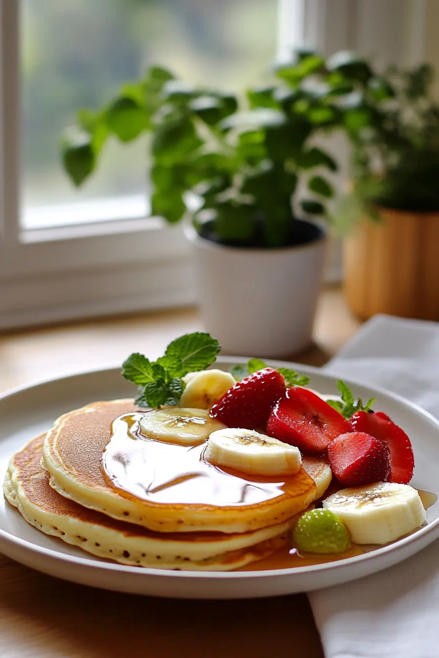 Savourez des pancakes legers petit dejeuner sain et nourrissants