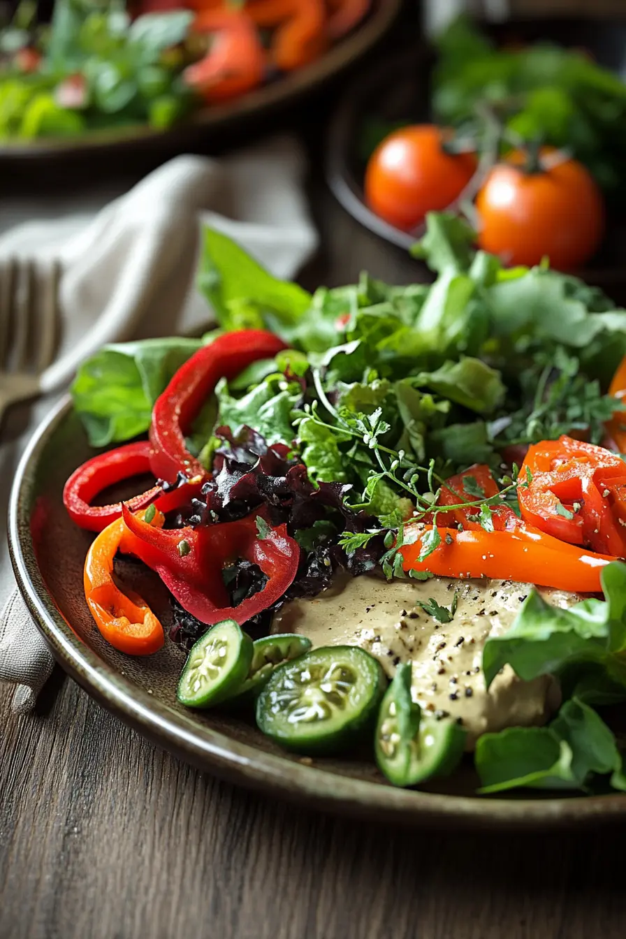 Savourez des plats vegetariens sains pour le diner aux ingredients frais et naturels