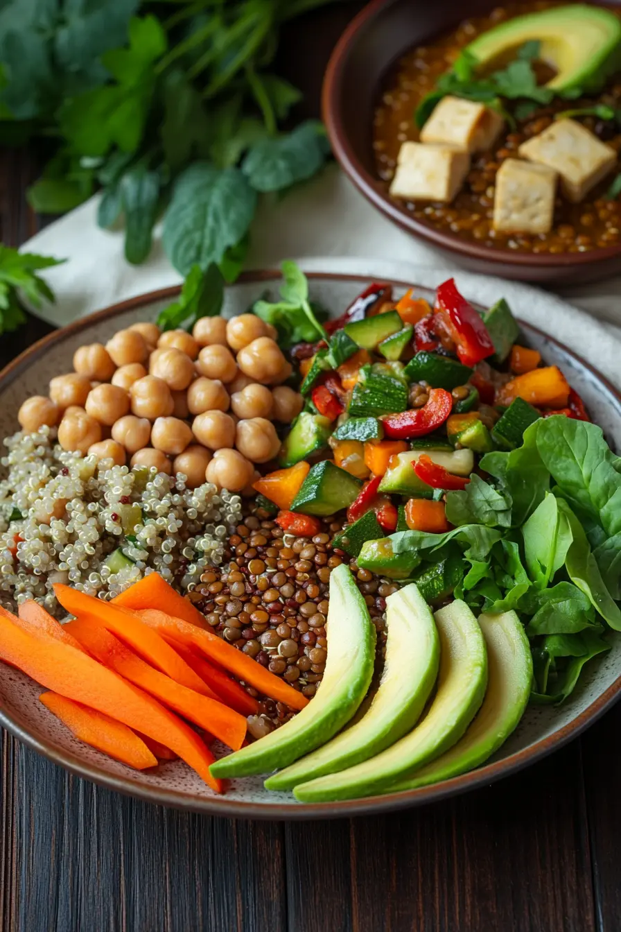Savourez des recettes vegetariennes riches en proteines adaptees a tous les gouts