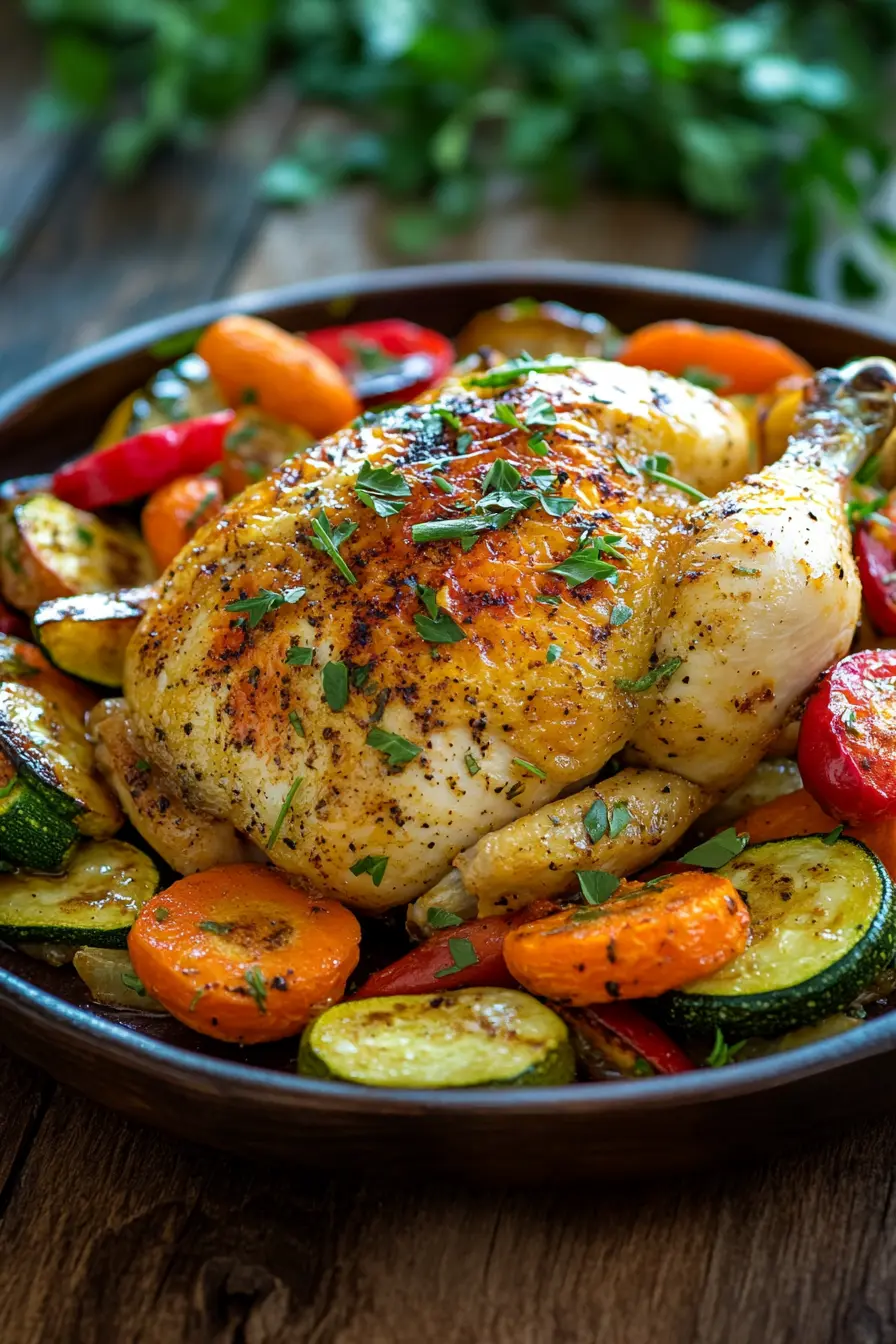 Savourez le poulet au four recettes legeres faciles et equilibrees