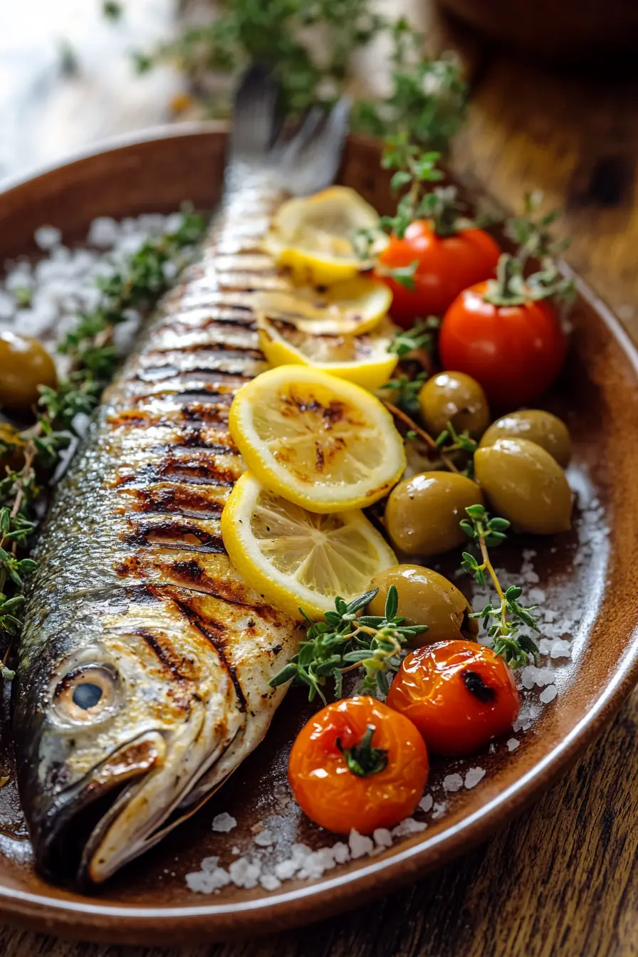 Savourez un poisson grille saveur mediterraneenne riche en bienfaits