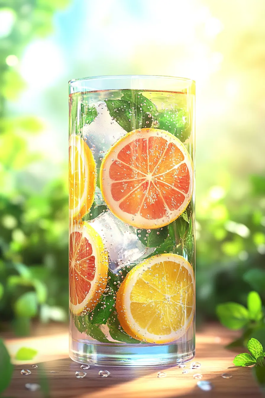 Savourez une boisson rafraichissante hydratante facile et saine