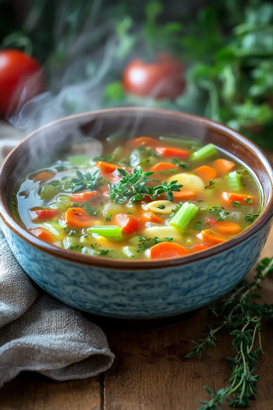 Savourez une recette soupe saine et gourmande parfaite pour les journyes fraiches