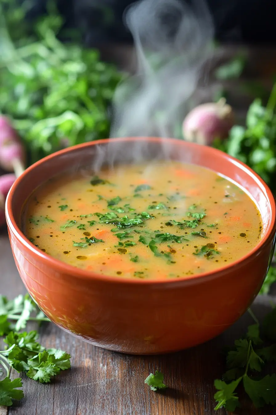 Savourez une soupe detox naturelle et nourrissante pleine de saveurs et de vitalite