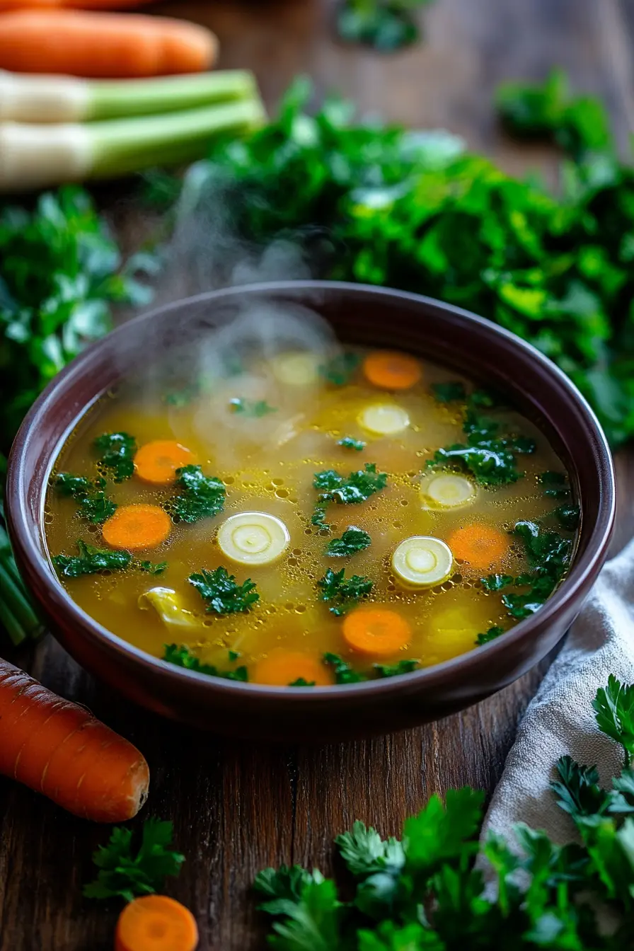 Savourez une soupe legere et savoureuse hiver pleine de bienfaits naturels