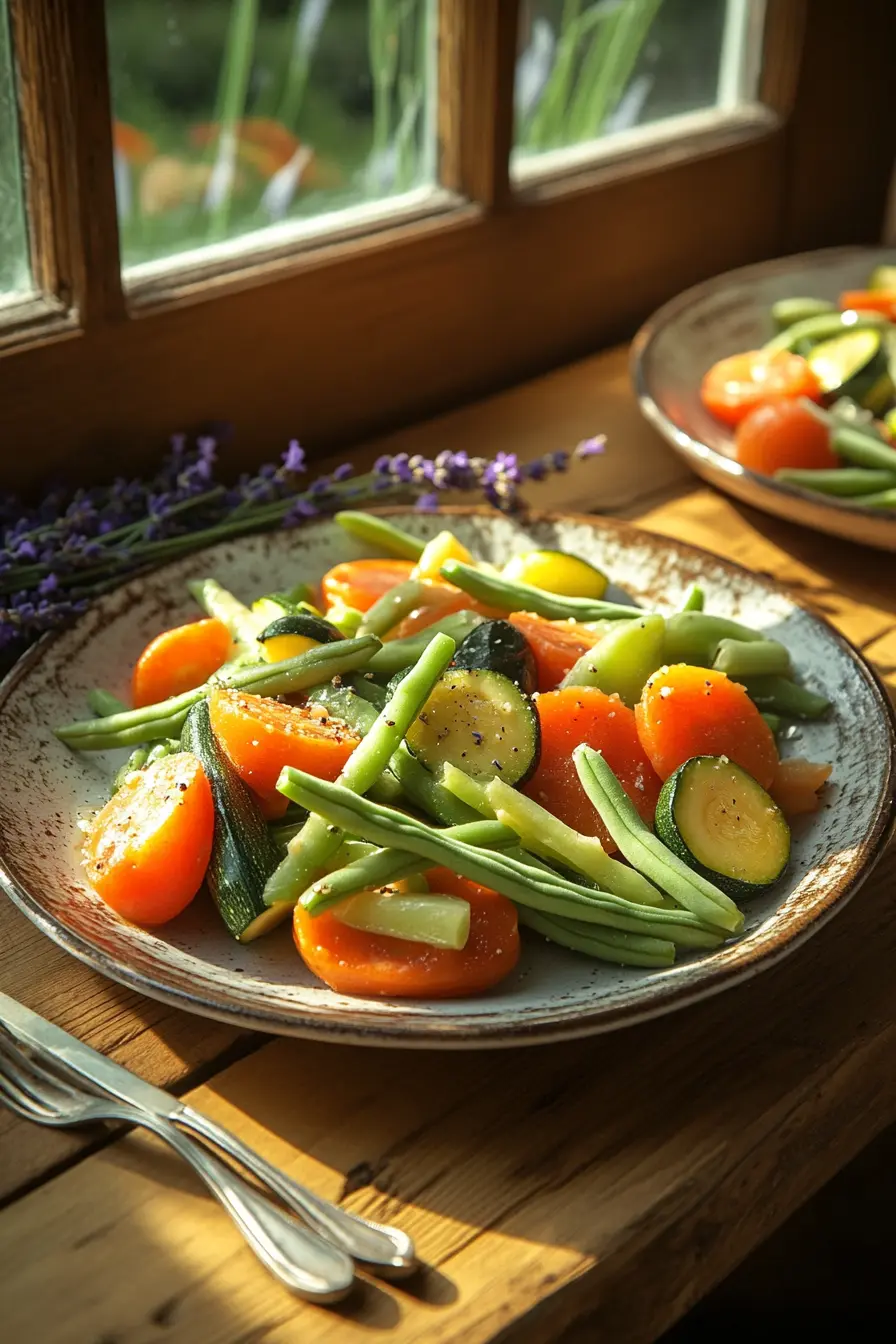 Secrets de la cuisine francaise a base de legumes pour un repas equilibre