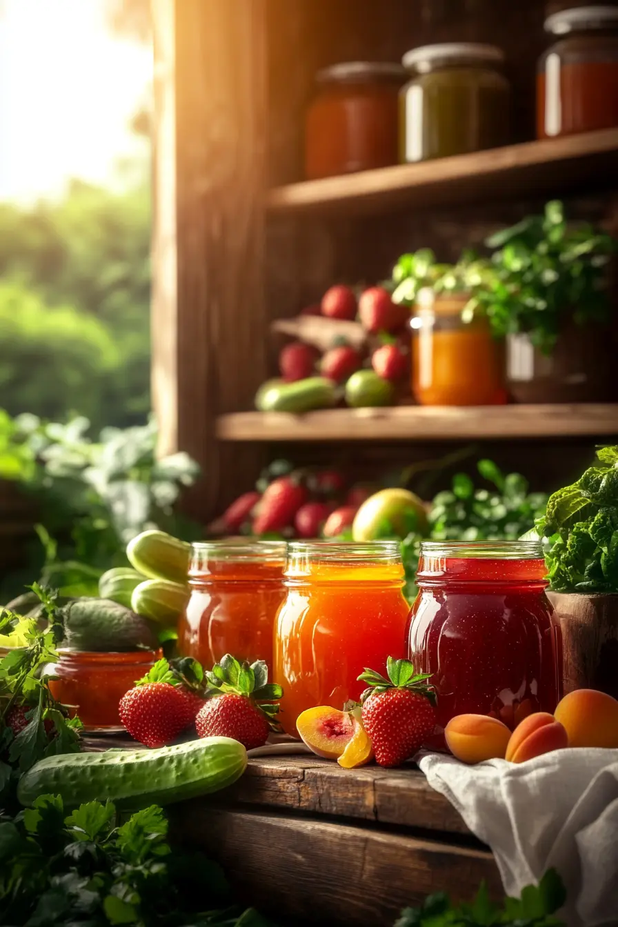 Techniques conservation aliments sains astuces pour confitures et conserves parfaites