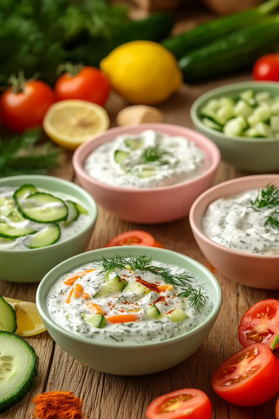 Trempettes healthy a base de yaourt pour accompagner vos plats et collations