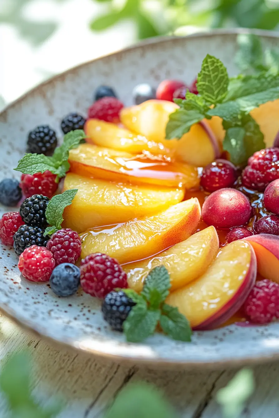 Variations savoureuses de desserts legers aux fruits dete pour un ete rafraichissant