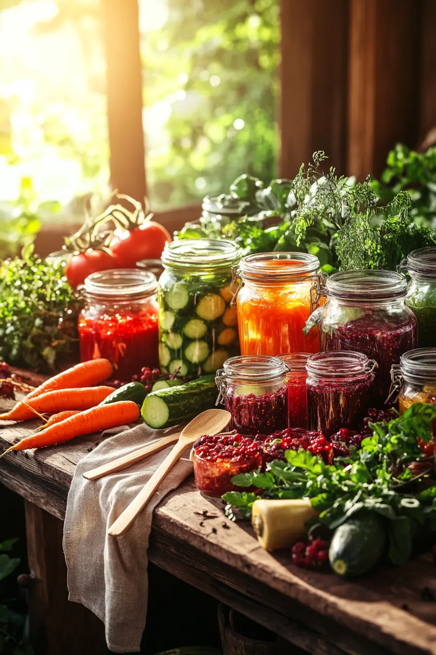 astuces et conserves potager idees recettes pleines de fraicheur