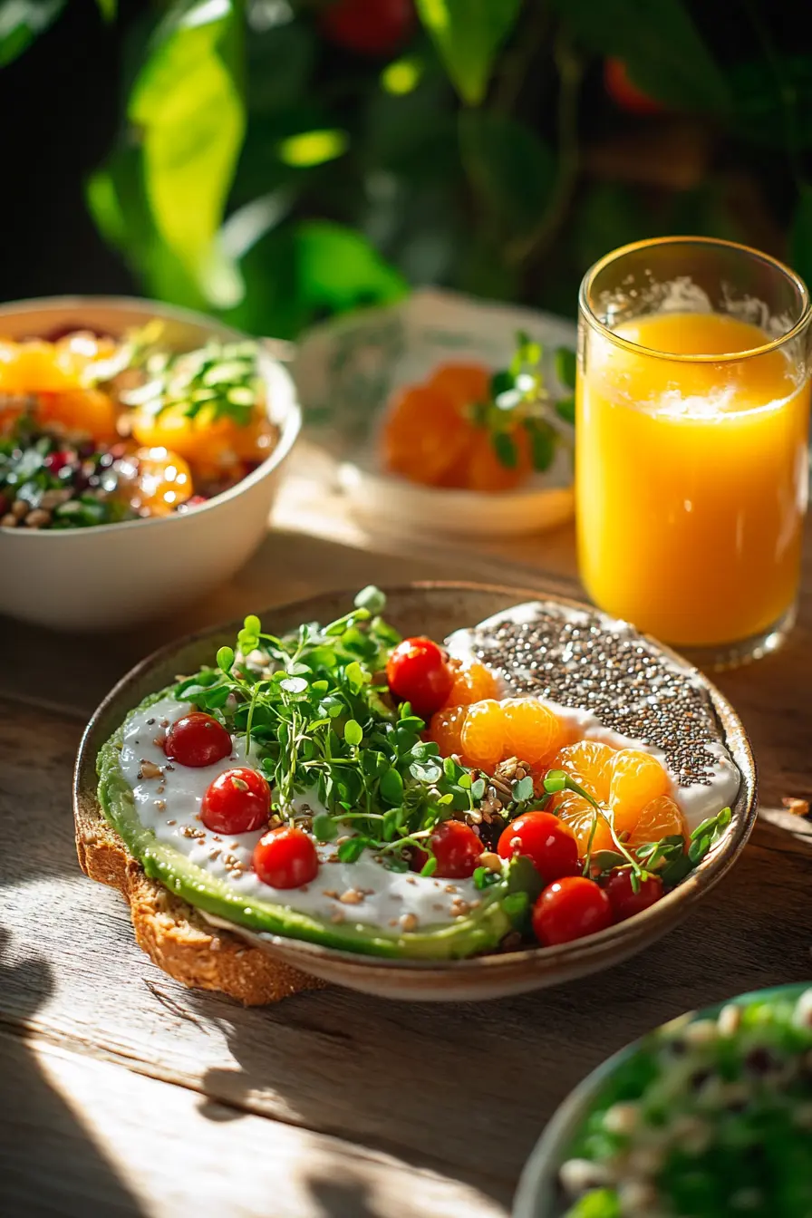 astuces pour un petit dejeuner vegan energisant et rempli de saveurs