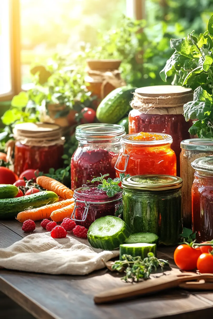 conserves potager idees recettes pour une cuisine naturelle et durable