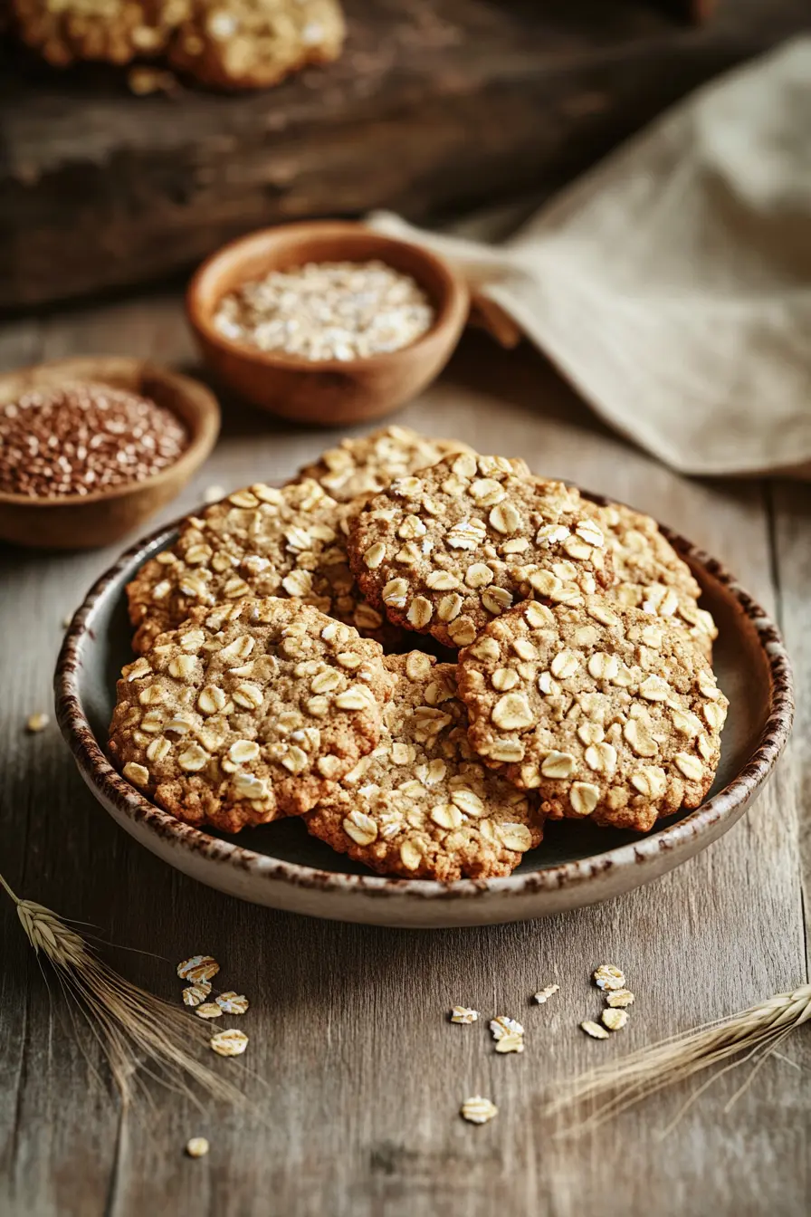 cookies riches en fibres maison pour une collation saine et gourmande