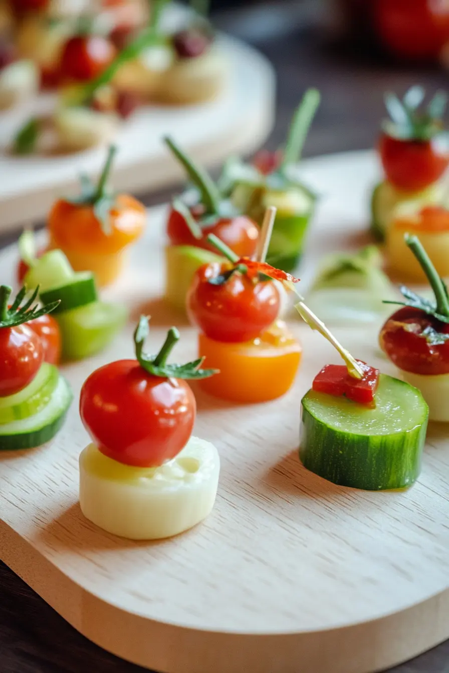 decouvrez des recettes aperitives a base de legumes colorees et faciles