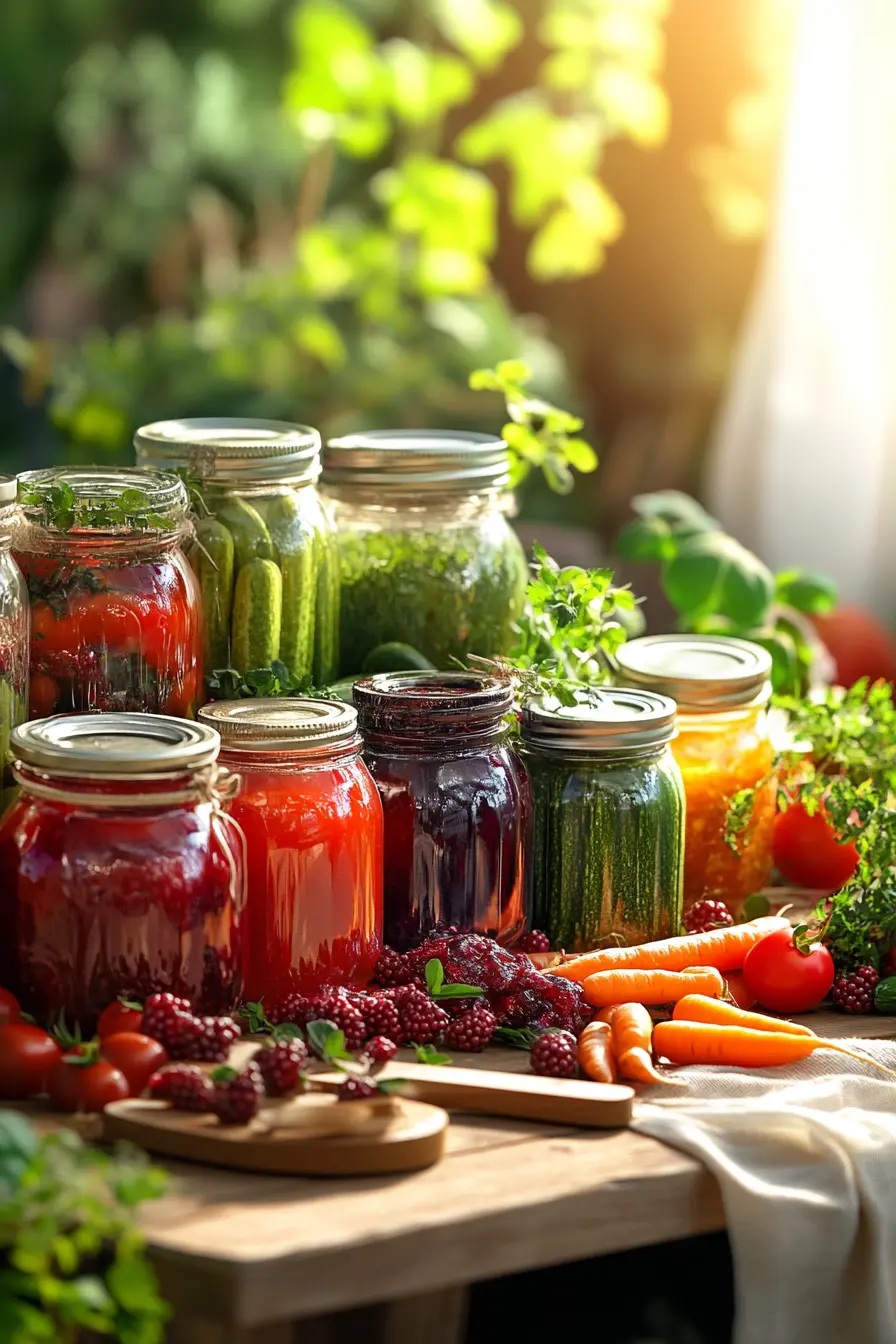 explorer les conserves potager idees recettes saines et savoureuses