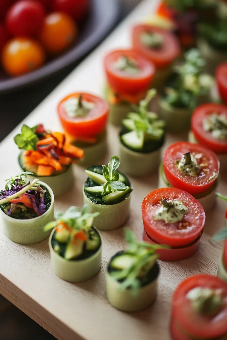 idees originales de recettes aperitives a base de legumes croquantes