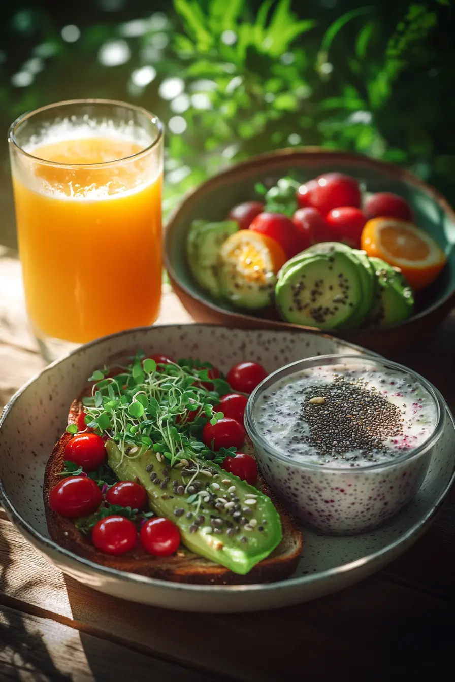 petit dejeuner vegan energisant pour bien demarrer la journee
