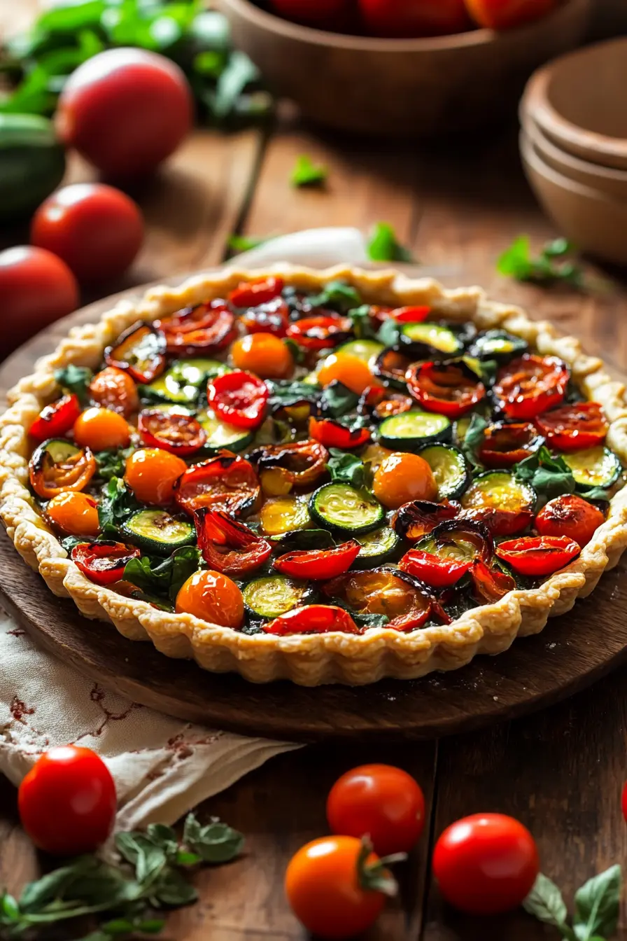 title Inspirez vous avec des tartes salees aux legumes varies colorees et nutritives