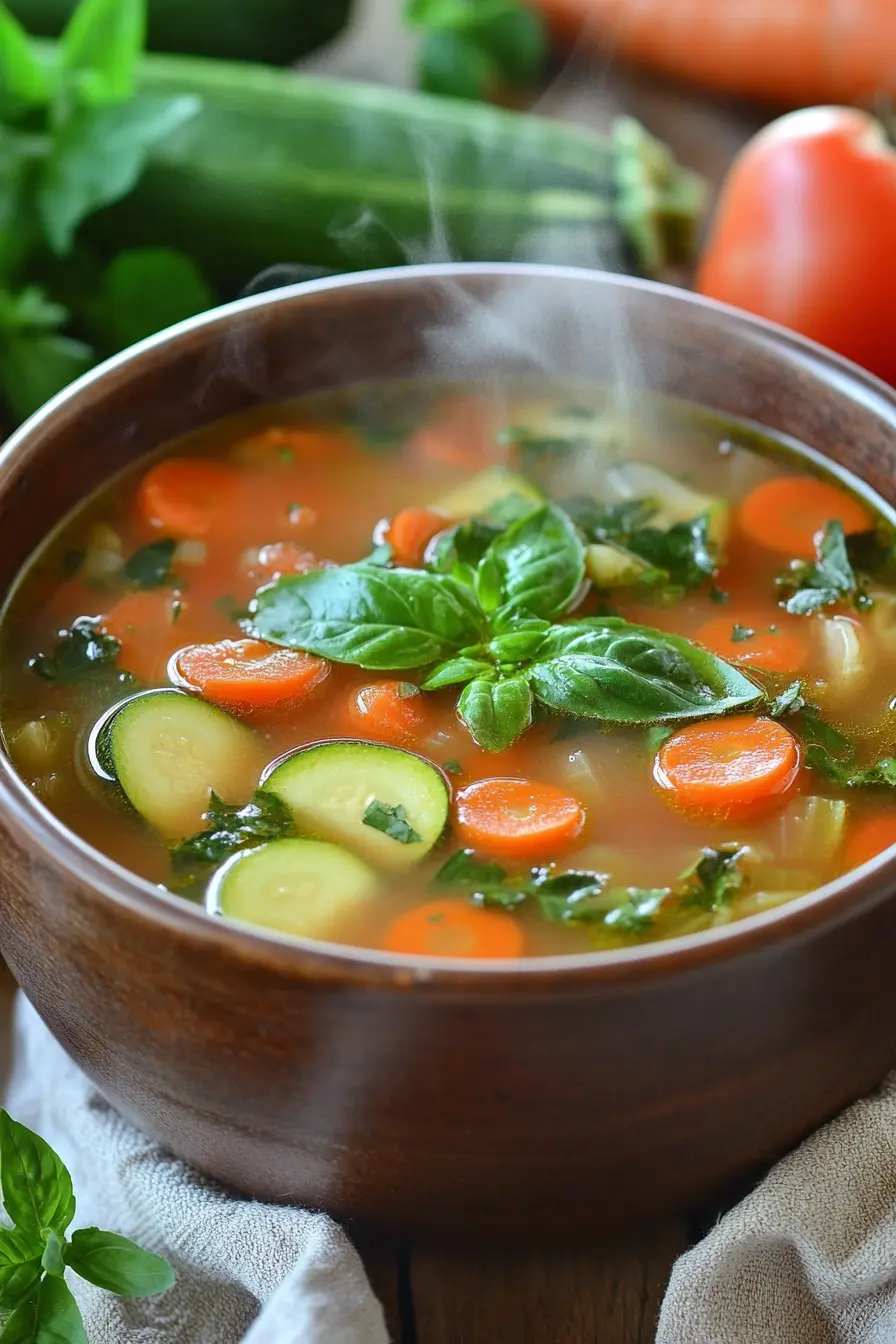 title Savourez une recette soupe rustique legumes frais qui rechauffe le corps et lesprit