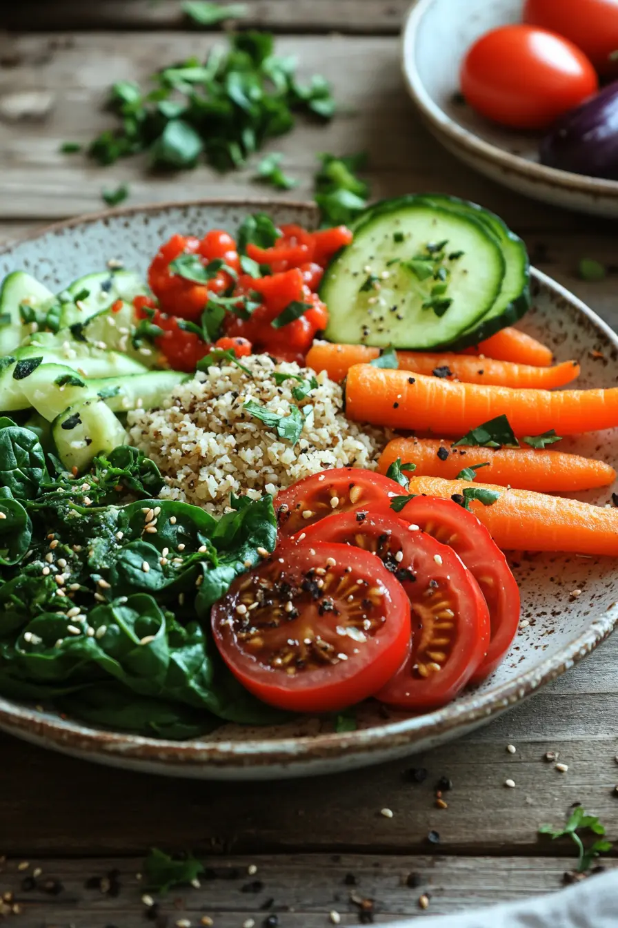 title recettes vegetariennes rapides et saines pour un diner equilibre et